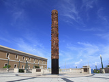 Plaza del Quinto Centenario  Totem Pole Statue  Old San Juan  San Juan  Puerto Rico  USA