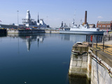 Historic Docks  Portsmouth  Hampshire  England  United Kingdom  Europe
