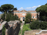 Museum Building  Ostia Antica  Rome  Lazio  Italy  Europe