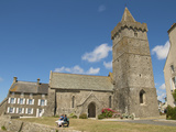 Notre Dame Church Dating from the 15th Century  Port Bail  Cotentin  Normandy  France  Europe