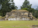 The Ruins of Iximche Near Tecpan  Guatemala  Central America