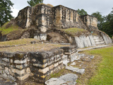 The Ruins of Iximche Near Tecpan  Guatemala  Central America