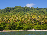 Beach on Savo Island  Solomon Islands  Pacific