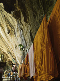 Monks' Robes  Tiger Cave Temple (Wat Tham Suea)  Krabi Province  Thailand  Southeast Asia  Asia