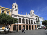 Plaza de Armas  Alcaldia  City Hall  Old San Juan  San Juan  Puerto Rico  West Indies  USA