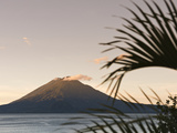 Toliman Volcano  Lago de Atitlan  Guatemala  Central America
