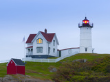 Cape Neddick (The Nubble) Lighthouse  Cape Neddick  Maine  New England  USA  North America