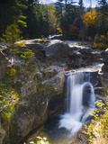 Screw Auger Falls  Grafton Notch State Park  Maine  New England  USA  North America