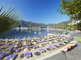 Icmeler Beach  Marmaris  Anatolia  Turkey  Asia Minor  Eurasia