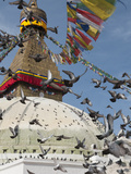 Boudhnath Stupa  One of the Holiest Buddhist Sites in Kathmandu  Nepal  Asia