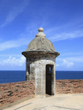 Sentry  San Cristobal Fort  UNESCO World Heritage Site  San Juan  Puerto Rico  USA