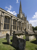 Burford Church  Burford  Oxfordshire  England  United Kingdom  Europe