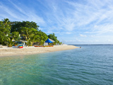 White Sand Beach at Hideaway Island Near Port Vila  Island of Efate  Vanuatu  South Pacific