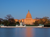 Ulysses S Grant Memorial and US Capitol Building and Current Renovation Work  Washington DC  USA
