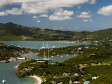English Harbour and Falmouth Harbour  Antigua  Leeward Islands  West Indies  Caribbean