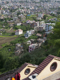 View from Arubari Monastery  Kathmandu  Nepal  Asia