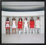 Models Wearing Fashions Designed by Andre Courreges
