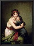 Madame Vigee-Lebrun and Her Daughter  Jeanne-Lucie-Louise (1780-1819) 1789