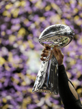 Super Bowl XLVII: Ravens vs 49ers - The Lombardi Trophy - Ray Lewis