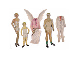 Paper Dolls of Scott  Zelda and Scottie