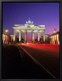 Brandenburg Gate at Night  Berlin  Germany