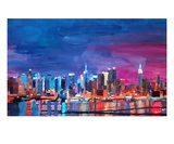 New York City - Shimmering Silhouette
