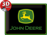 John Deere Logo black