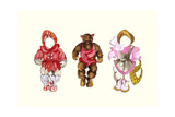 Baby Bear Paper Doll