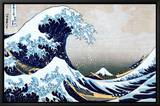 The Great Wave at Kanagawa (from 36 views of Mount Fuji)  c1829