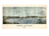 1875  Barrie Bird's Eye View