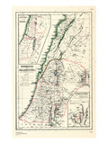 1898  500 BC  Israel  Jordania  Lebanon  Syria  Phoenice  Palaestina  Hierosolyma