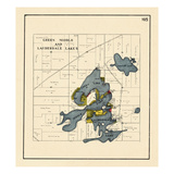 1921  Green Middle and Lauderdale Lakes  Wisconsin  United States
