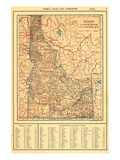 1917  Idaho State Map 1917  Idaho  United States