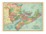 1906  Canada  New Brunswick  Nova Scotia  Prince Edward Island  North America  New Brunswick