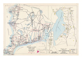 1905  Falmouth Town - Index Map  Falmouth Town - Quisset  Massachusetts  United States