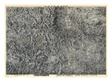1894  Colorado State Map in Relief  Colorado  United States