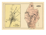 1880  Canton Village  Canton Town  Maine  United States