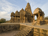 Staircase in a Temple  Khajuraho  Chhatarpur District  Madhya Pradesh  India