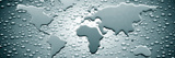 Water Drops Forming Continents