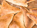 Flatbreads for Sale at a Market Stall  Jerusalem  Israel