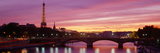 Bridge with the Eiffel Tower in the Background  Pont Alexandre Iii  Seine River  Paris  Ile-De-F