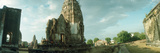 Ruins of a Buddhist Temple  Lopburi Province  Thailand