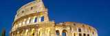 Low Angle View of Ruins of an Amphitheater  Coliseum  Rome  Lazio  Italy