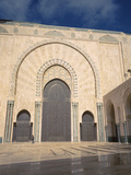 Courtyard of a Mosque  Mosque Hassan Ii  Casablanca  Morocco