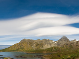 Lenticular Clouds Forming over Cooper Bay  South Georgia Island