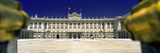 Facade of a Palace  Madrid Royal Palace  Madrid  Spain