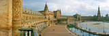 Recently Restored Palace  Plaza De Espana  Seville  Andalusia  Spain