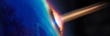 Comet Crashing into Earth