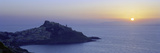 Town at a Coast  Castelsardo  Sassari  Sardinia  Italy