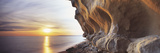 Sculpted Cliffs on the Coast  Burton Bradstock  Dorset  England